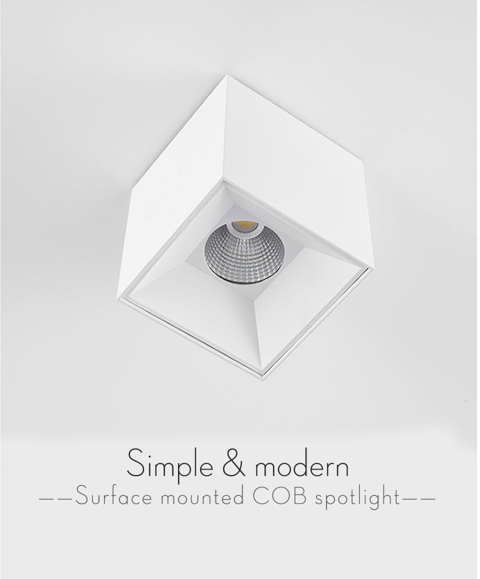 20W 30W Square Ceiling Downlights Living Room Hotel Corridor Office Indoor Lighting 4000K/5000K White LED Ceiling Lamps