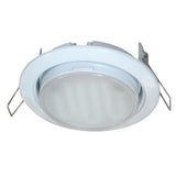  GX53 H4 Recessed Ceiling Downlight Round Spotlight Cut Hole Spot Lamp Fitting Frame Bulb Replaceable GX53 Sockets