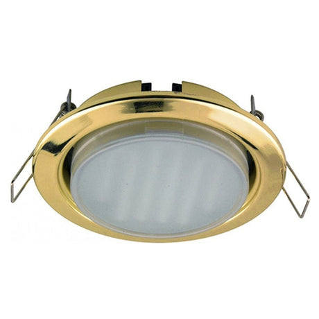  GX53 H4 Recessed Ceiling Downlight Round Spotlight Cut Hole Spot Lamp Fitting Frame Bulb Replaceable GX53 Sockets
