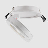 Round 90° Folding Recessed COB LED Downlights 5W/7W/12W LED Ceiling Spot lights Background Painting Lamps AC220V Indoor Lighting