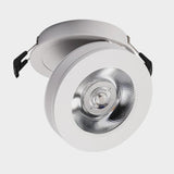 Round 90° Folding Recessed COB LED Downlights 5W/7W/12W LED Ceiling Spot lights Background Painting Lamps AC220V Indoor Lighting