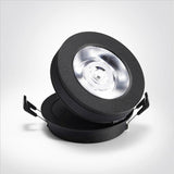 Round 90° Folding Recessed COB LED Downlights 5W/7W/12W LED Ceiling Spot lights Background Painting Lamps AC220V Indoor Lighting
