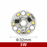 LED Downlight Chip 3W 5W 7W 9W 12W 15W 18W Round Light chip AC 220V-240V 2835SMD Lamp Beads Cold/Warm white Lighting Spotlight
