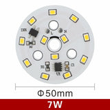 LED Downlight Chip 3W 5W 7W 9W 12W 15W 18W Round Light chip AC 220V-240V 2835SMD Lamp Beads Cold/Warm white Lighting Spotlight