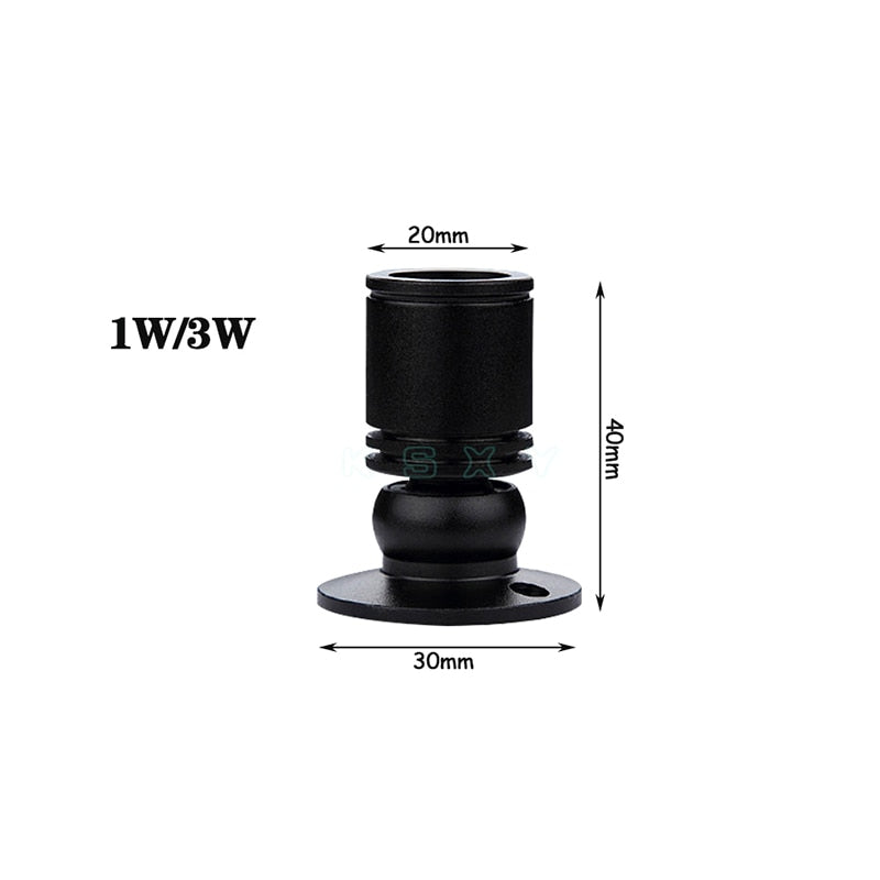 led recessed cabinet mini spot light 3W 110V 220V downlight 12V 24V DC jewelry show Include Led Driver 4000K Ceiling light lamp