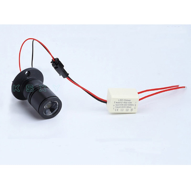 led recessed cabinet mini spot light 3W 110V 220V downlight 12V 24V DC jewelry show Include Led Driver 4000K Ceiling light lamp