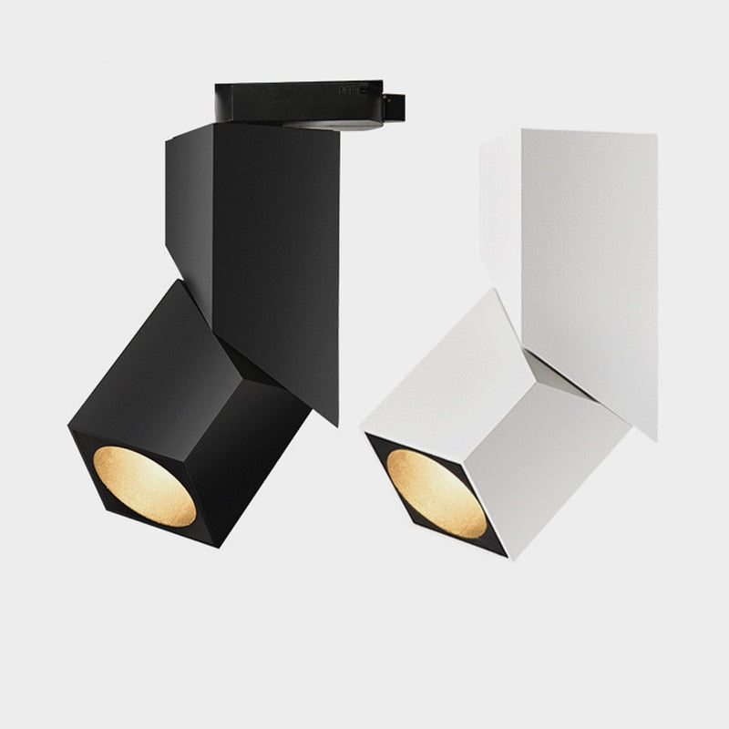 Folding 360° Rotation Dimmable LED Downlights 15W/20W COB LED Ceiling Spot Lights 85~265V LED Background Lamps Indoor Lighting