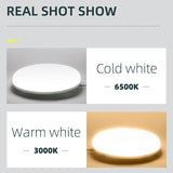 LED Panel Light 15W 20W 30W 50W Round Downlight 220v LED Surface Ceiling Lights Modern Ceiling Lamp For Kitchen Lighting