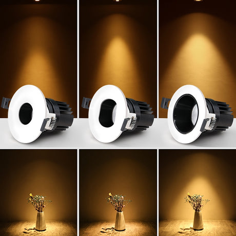 New Led Downlight Dimmable Recessed Spot Led Anti-glare Ceiling Lamp 7W 10W 12W Indoor Living Room Bedroom Corridor Wall Washer
