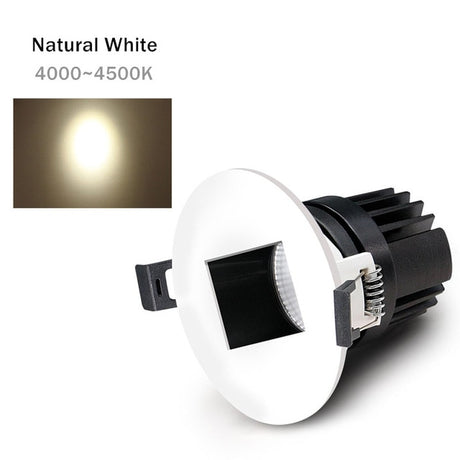 New Led Downlight Dimmable Recessed Spot Led Anti-glare Ceiling Lamp 7W 10W 12W Indoor Living Room Bedroom Corridor Wall Washer