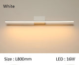 Simple modern led mirror before the lamp bathroom bathroom mirror cabinet lighting waterproof fog lamps Nordic bathroom lights