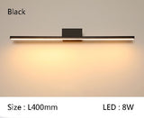 Simple modern led mirror before the lamp bathroom bathroom mirror cabinet lighting waterproof fog lamps Nordic bathroom lights