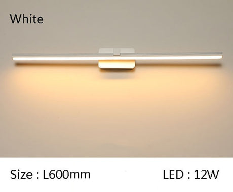 Simple modern led mirror before the lamp bathroom bathroom mirror cabinet lighting waterproof fog lamps Nordic bathroom lights