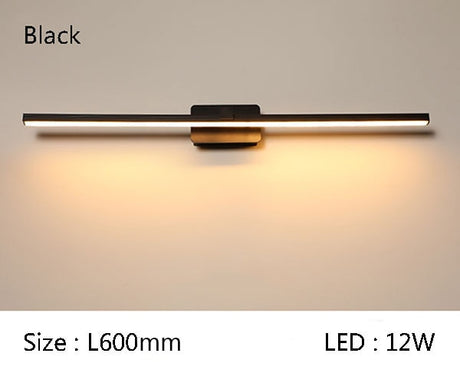 Simple modern led mirror before the lamp bathroom bathroom mirror cabinet lighting waterproof fog lamps Nordic bathroom lights