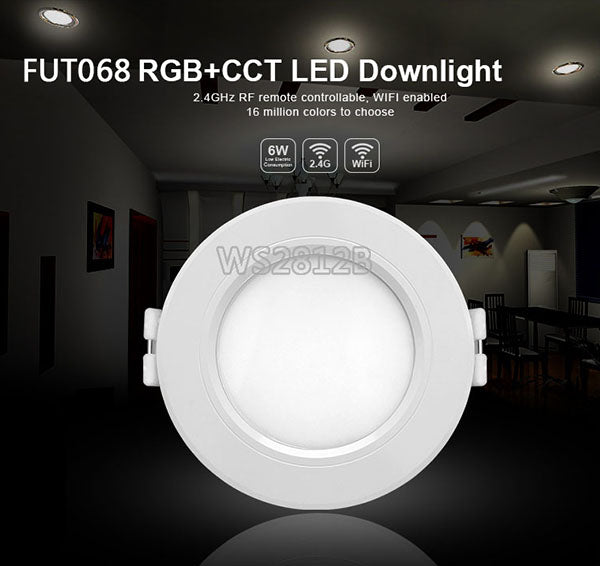 MiBOXER 6W/9W/12W/15W/18W RGB+CCT LED Downlight AC110V 220V Dimmable  FUT061/FUT063/FUT066/FUT068/FUT069