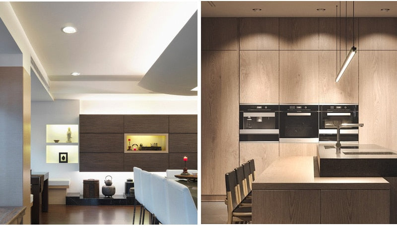 Kaguyahime LED Downlight 5w 3w LED Spot Light AC 220V 3000k 4500K 6000K Indoor Recessed Lamp Gold Silver Surface LED Spotlight