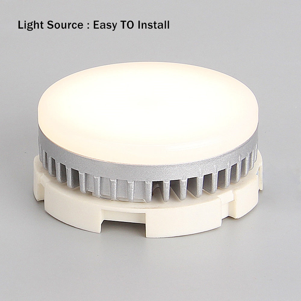 Nordic Wood Square LED Surface Mount Downlight + Replaceable LED Lamp 14W 18W 24W LED Spot Light for Living room Bedroom