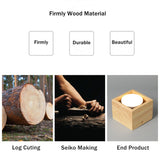 Nordic Wood Square LED Surface Mount Downlight + Replaceable LED Lamp 14W 18W 24W LED Spot Light for Living room Bedroom