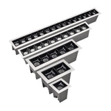 Dimmable LED Downlight Spot Light Indoor Recessed Lighting Linear bar Laser Blade Ceiling Line Lamp 2W/4W/10W/20W/30W