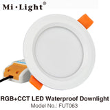 Milight 6W 9W 12W 15W 18W 25W RGB+CCT LED Downlight Ceiling Spotlight AC110V 220V FUT060 061 062 063 064 065 066 068 069 Spotlight