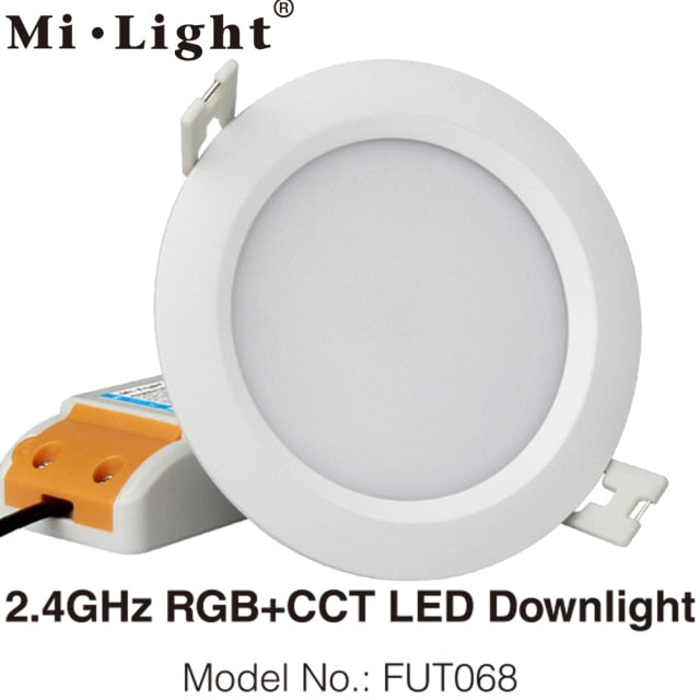 Milight 6W 9W 12W 15W 18W 25W RGB+CCT LED Downlight Ceiling Spotlight AC110V 220V FUT060 061 062 063 064 065 066 068 069 Spotlight