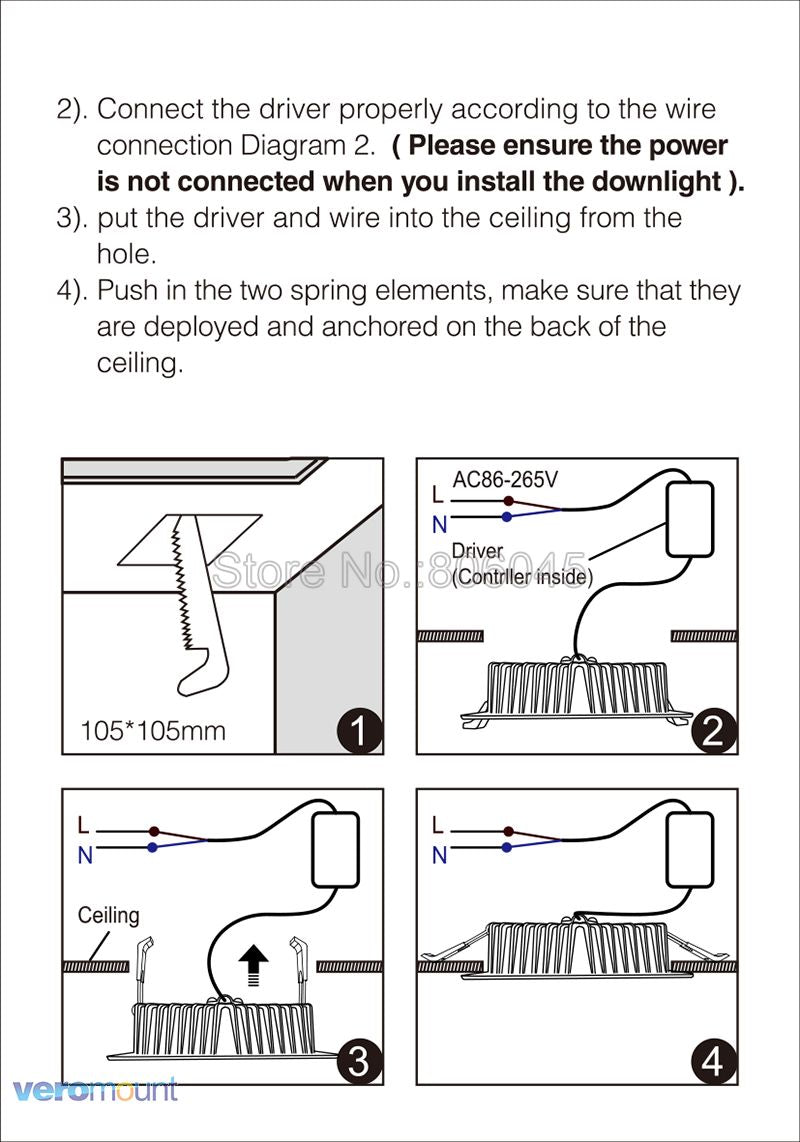 Milight 6W 9W 12W 15W 18W 25W RGB+CCT LED Downlight Ceiling Spotlight AC110V 220V FUT060 061 062 063 064 065 066 068 069 Spotlight