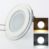 LED Ceiling Panel Light Recessed 6W 9W 12W 18W 24W LED Downlight Spot Light Round LED Recessed Lighting Lamp Warm/Cold White