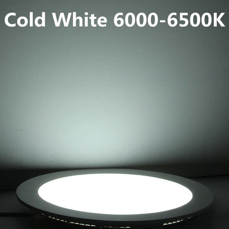 Ultra Thin LED 50pcs/lot Panel Downlight 12W Round LED Ceiling Recessed Light AC85-265V Panel Lamp