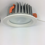  Power LED Waterproof Recessed 40W 55W Downlight Fixture 50 Beam Angle LED IP54 Lamp Security Fixed Plate