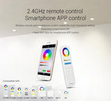  FUT060 25W RGB+CCT LED Downlights 2.4GHz RF Remote Controllable Wi Fi Enabled AC100-240V