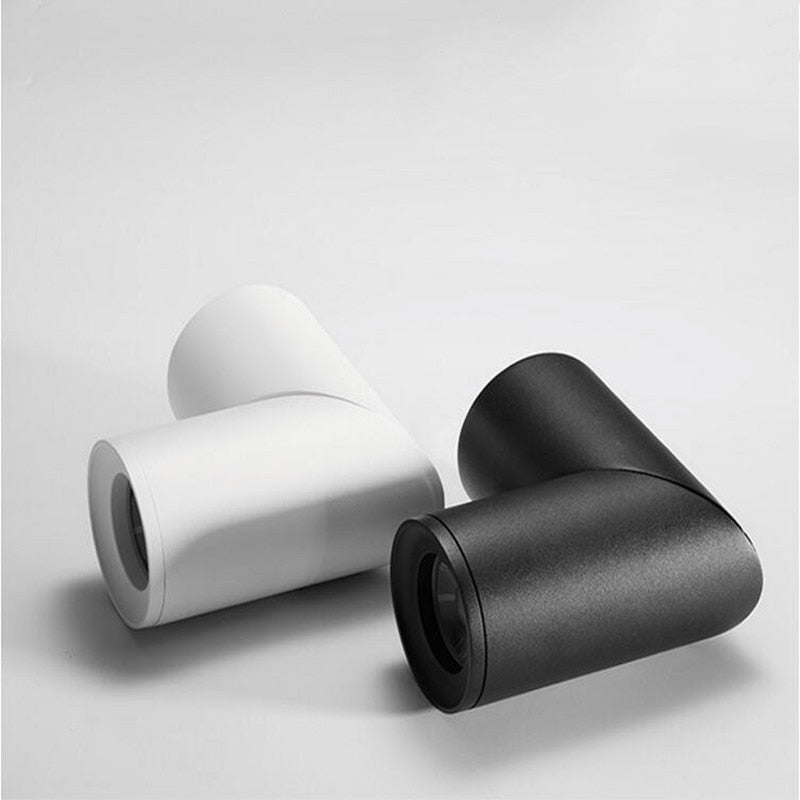 Dimmable Folding Rotating 360° LED Downlights 15W 18W 20W COB LED Ceiling Spot Lights AC110-220V LED Wall Lamp Indoor Lighting