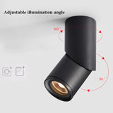 Dimmable Rotating LED Downlights 7W 12W 15W COB LED Ceiling Spot Lights AC110-220V LED Wall Lamp Warm Cold White Indoor Lighting