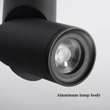 Dimmable Rotating LED Downlights 7W 12W 15W COB LED Ceiling Spot Lights AC110-220V LED Wall Lamp Warm Cold White Indoor Lighting