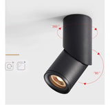 Dimmable Rotating LED Downlights 7W 12W 15W COB LED Ceiling Spot Lights AC110-220V LED Wall Lamp Warm Cold White Indoor Lighting