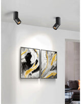 Dimmable Rotating LED Downlights 7W 12W 15W COB LED Ceiling Spot Lights AC110-220V LED Wall Lamp Warm Cold White Indoor Lighting