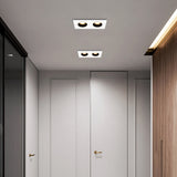 Angle Adjust LED Recessed Downlight Dimmable 14W 24W Ceiling Spot Light 3000K/4000K/6000K Home Aisle