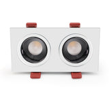 Angle Adjust LED Recessed Downlight Dimmable 14W 24W Ceiling Spot Light 3000K/4000K/6000K Home Aisle