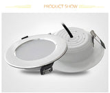 Waterproof LED Downlight Dimmable 18W 15W 12W 9W 7W 5W Warm White Cold White Recessed LED Lamp Spot Light AC220V AC110