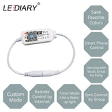 LEDIARY WiFi Smart Controller Dimmable Downlights Multi Function APP Control Timer Mode Voice Control Light Fixture CE ROHS