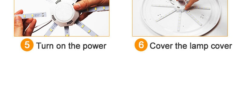 Led Downlight Accessory Octopus Magnetic plate Ring Light Led Lamp 12W 16W 20W 24W 220V For Ceiling Lamp Absorb dome Replace