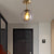Modern LED Downlight Surface Mounted Light Glass Ball Lamps Home Living Room Bedroom Bathroom Kitchen Indoor Decor Light Fixture