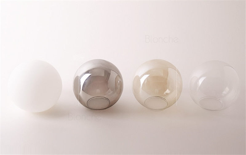 Modern LED Downlight Surface Mounted Light Glass Ball Lamps Home Living Room Bedroom Bathroom Kitchen Indoor Decor Light Fixture