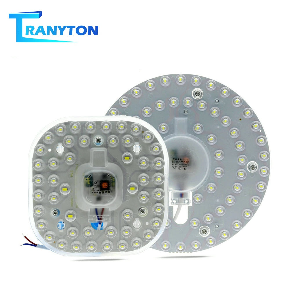 LED Panel Downlight AC220V 12W 18W 24W 36W 2835 SMD High Brightness LED Module Lighting Source for Ceiling Lamps Indoor Lighting