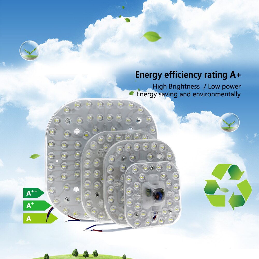 LED Panel Downlight AC220V 12W 18W 24W 36W 2835 SMD High Brightness LED Module Lighting Source for Ceiling Lamps Indoor Lighting