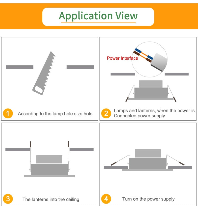 Kaguyahime 10 PCS LED Downlight 3W 5W 7W 12W 18W High Bright Downlights AC 110V 220V Round Recessed Panel Light LED Spot Lighting