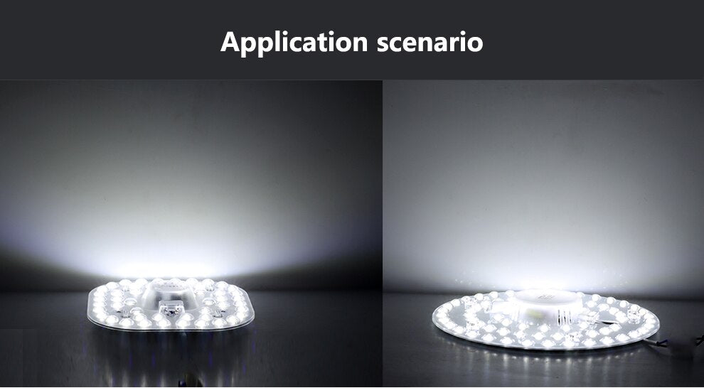 LED Panel Downlight AC220V 12W 18W 24W 36W 2835 SMD High Brightness LED Module Lighting Source for Ceiling Lamps Indoor Lighting