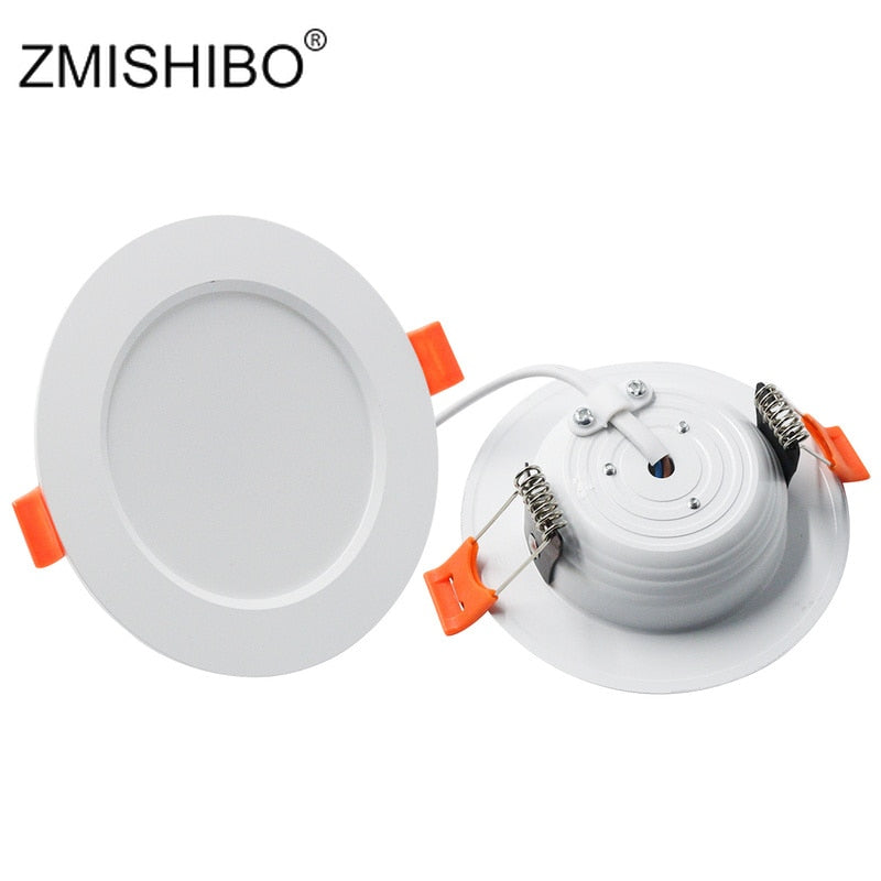 ZMISHIBO LED Downlights Ceiling Recessed Spot Lamp 3000K/4000K/6000K 3W 5W 7W 9W 12W 15W 18W 220V Living Room Kitchen Lamp