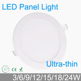 LED grid downlight 3W 4W 6W 9W 12W 15W 18W 24W round LED panel ceiling panel light fixtures lamp for bathroom luminaire