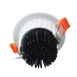 White Led Downlight Aluminum 90-260V AC Round Led Lamp Foyer Recessed Luminaire Panel Light Spot Ceiling downlights