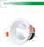 White Led Downlight Aluminum 90-260V AC Round Led Lamp Foyer Recessed Luminaire Panel Light Spot Ceiling downlights